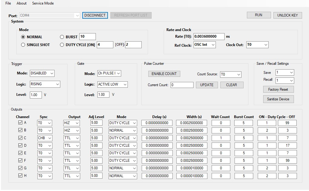 BNC577數字延遲/脈沖發生器 BNC577數字延遲/脈沖發生器