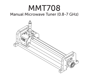 MMT708：Focus Microwaves手動微波調諧器0.8–7GHz