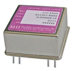 MTI-Milliren222系列恒溫控制晶體振蕩器 (OCXO) MTI-Milliren222系列恒溫控制晶體振蕩器 (OCXO)