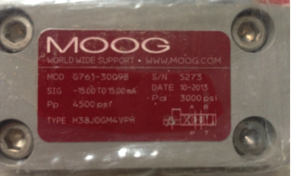 moog伺服閥G761 moog伺服閥G761