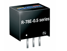 R-78E5.0-0.5非隔離式DC/DC開關(guān)穩(wěn)壓器模塊RECOM