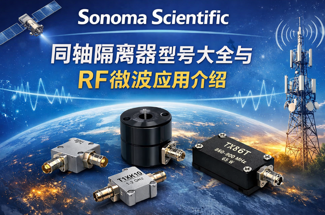 Sonoma Scientific RF同軸隔離器(40MHz-40GHz)產(chǎn)品介紹